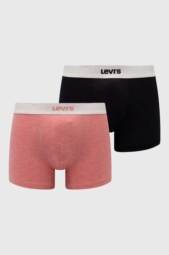 ροζ Μποξεράκια Levi's 2-pack Ανδρικά
