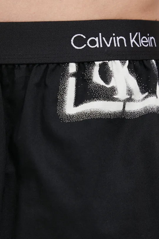 μαύρο Βαμβακερό παντελόνι πιτζάμα Calvin Klein Underwear