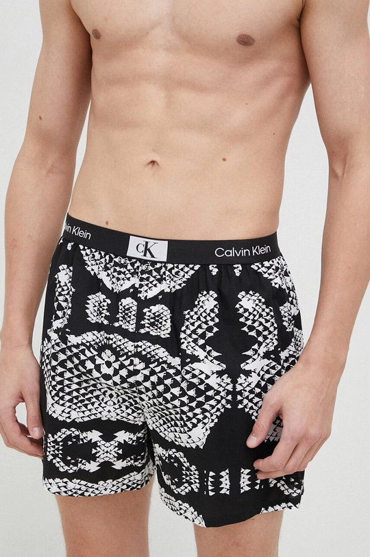 Bavlnené boxerky Calvin Klein Underwear čierna