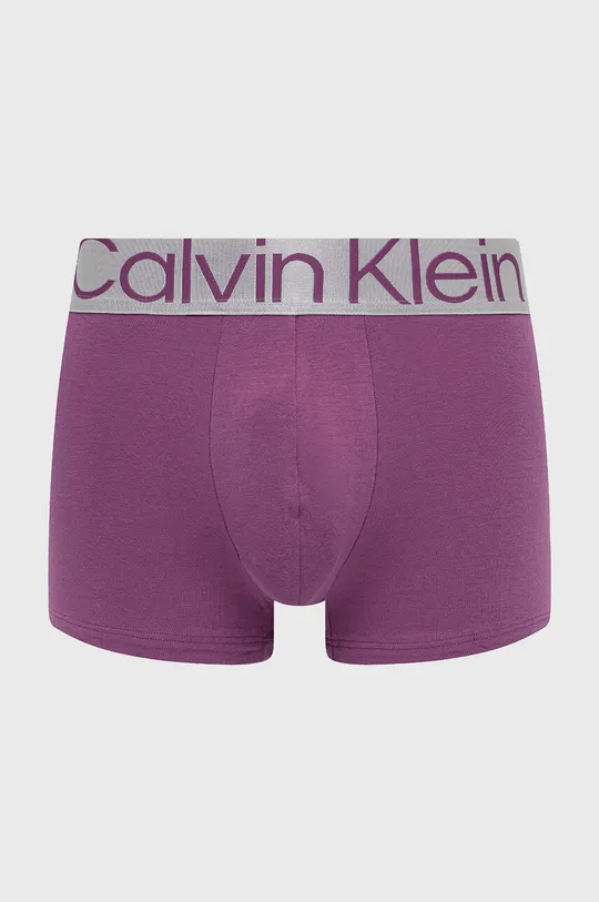 Boxerky Calvin Klein Underwear 3-pak oceľová modrá