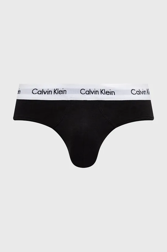 μαύρο Σλιπ Calvin Klein Underwear 3-pack