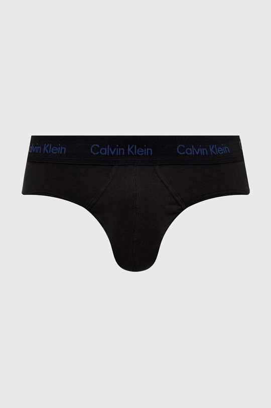 Slipy Calvin Klein Underwear 3-pak čierna