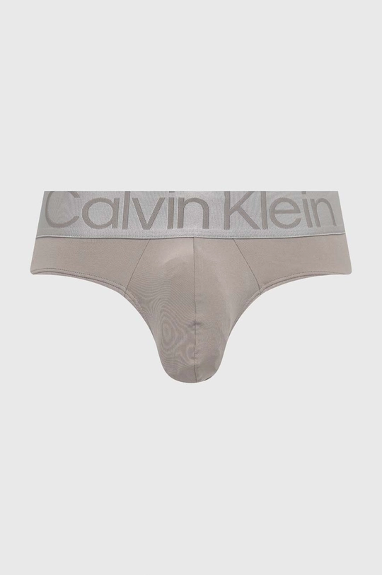 modrá Slipy Calvin Klein Underwear 3-pak