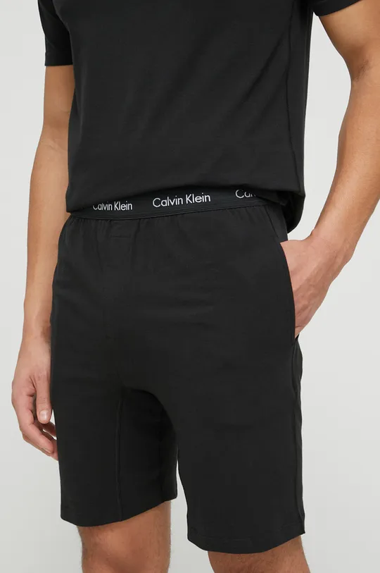čierna Pyžamo Calvin Klein Underwear