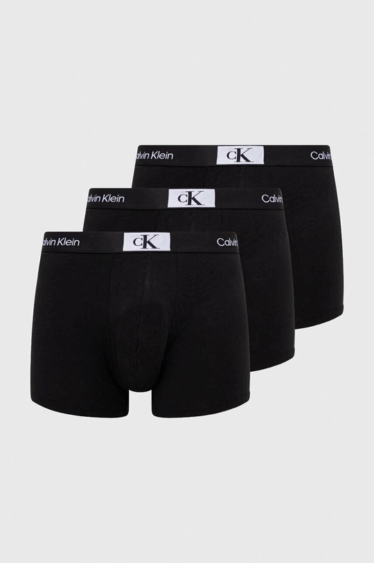 črna Boksarice Calvin Klein Underwear 3-pack Moški