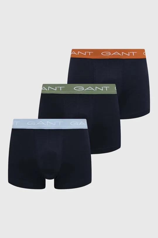 μπλε Μποξεράκια Gant 3-pack Ανδρικά
