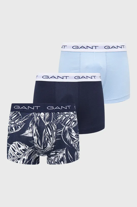 σκούρο μπλε Μποξεράκια Gant 3-pack Ανδρικά