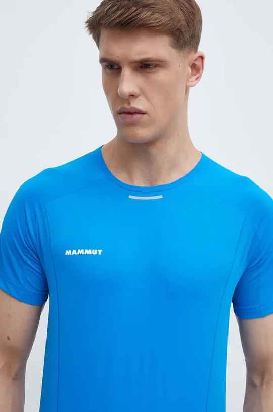 niebieski Mammut t-shirt funkcyjny OUTDOOR Męski