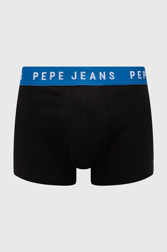 Μποξεράκια Pepe Jeans 2-pack  Υλικό 1: 64% Πολυεστέρας, 27% Βαμβάκι, 9% Σπαντέξ Υλικό 2: 91% Βαμβάκι, 9% Σπαντέξ