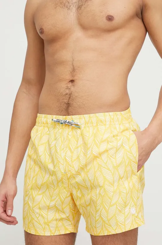 żółty Pepe Jeans szorty kąpielowe Felps Męski