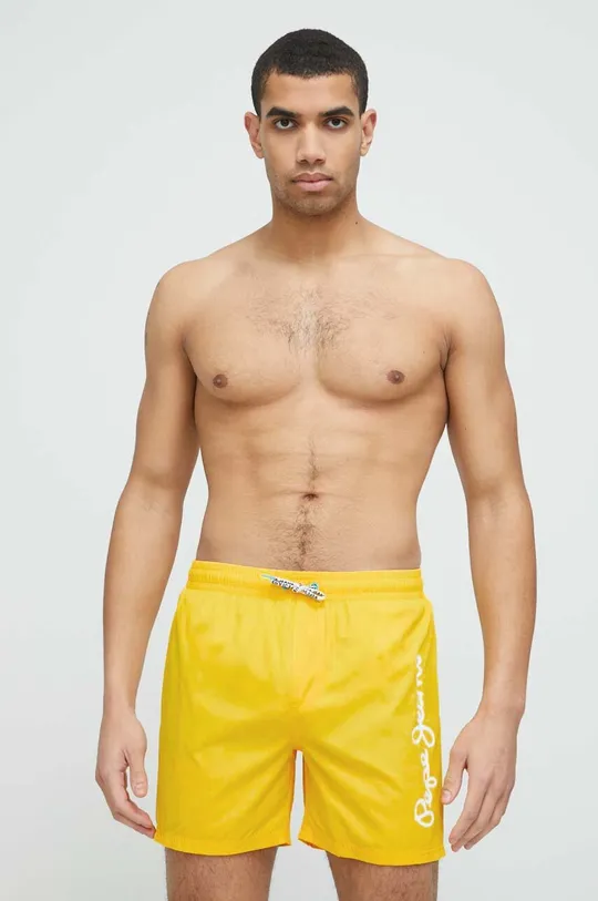 Σορτς κολύμβησης Pepe Jeans Finnick κίτρινο