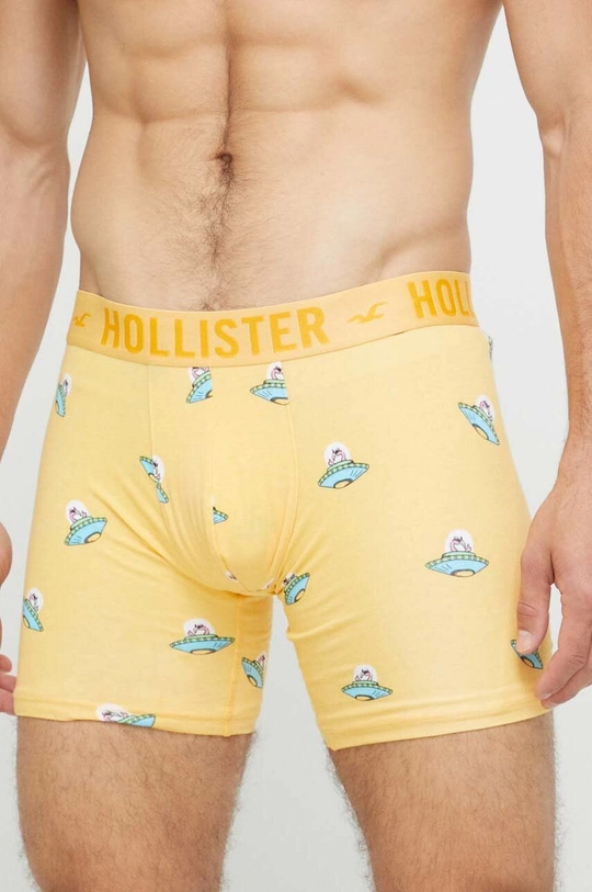 żółty Hollister Co. bokserki 5-pack