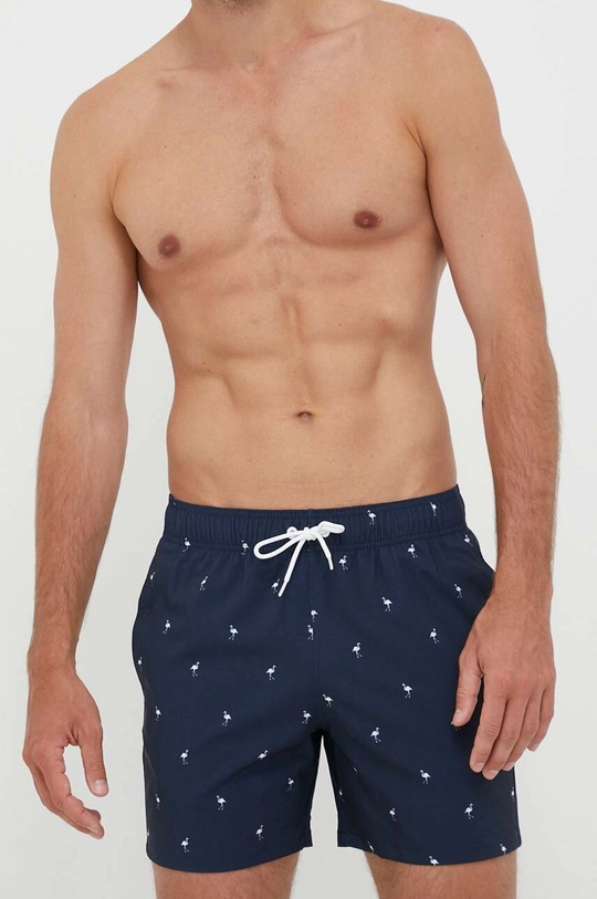 Hollister Co. szorty kąpielowe granatowy