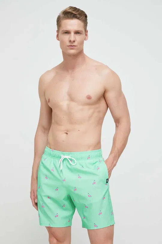 Kratke hlače za kupanje Hollister Co. zelena