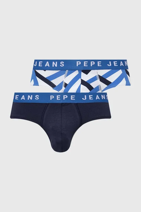 többszínű Pepe Jeans alsónadrág Zigzag Print 2 db Férfi