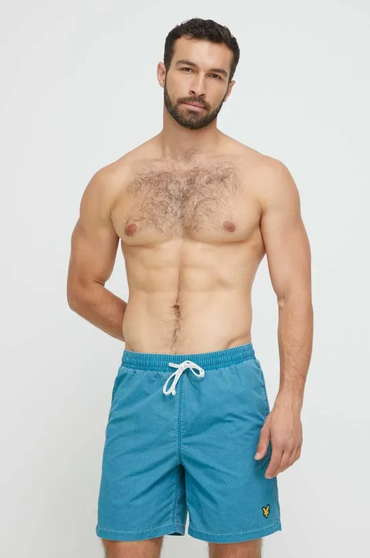 plava Kratke hlače za kupanje Lyle & Scott Muški