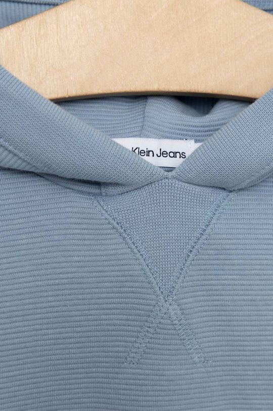 Dětská bavlněná mikina Calvin Klein Jeans  Hlavní materiál: 100% Bavlna Stahovák: 95% Bavlna, 5% Elastan