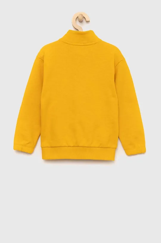 Tommy Hilfiger bluza bawełniana dziecięca żółty