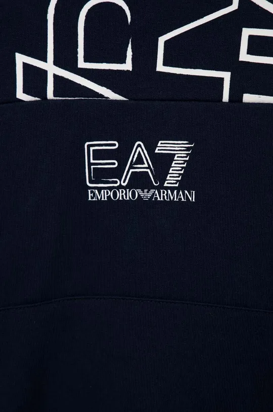 EA7 Emporio Armani bluza de bumbac pentru copii  Materialul de baza: 100% Bumbac Banda elastica: 95% Bumbac, 5% Elastan
