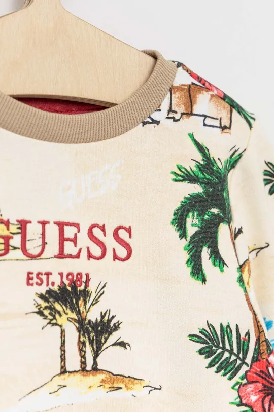 Παιδική βαμβακερή μπλούζα Guess  100% Βαμβάκι