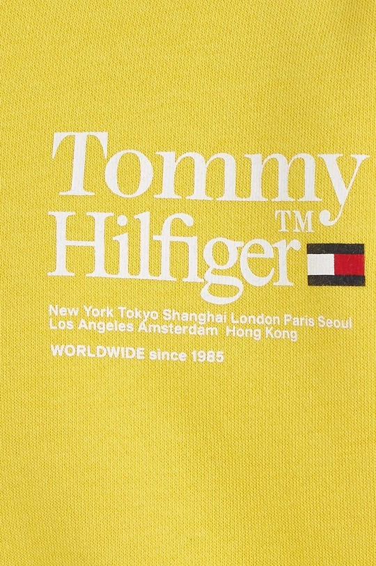 żółty Tommy Hilfiger bluza dziecięca