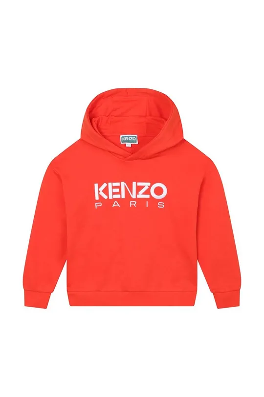 красный Детская хлопковая кофта Kenzo Kids Для мальчиков