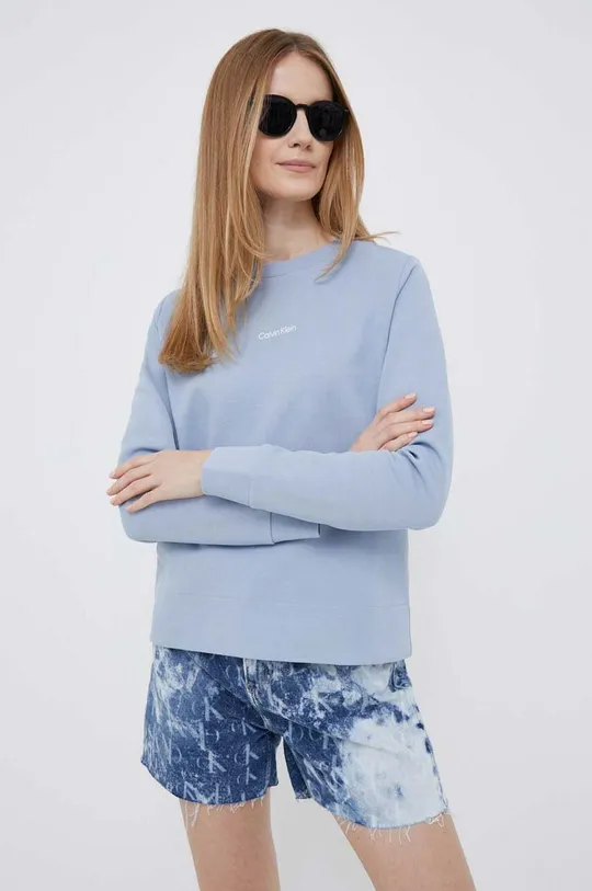 niebieski Calvin Klein bluza