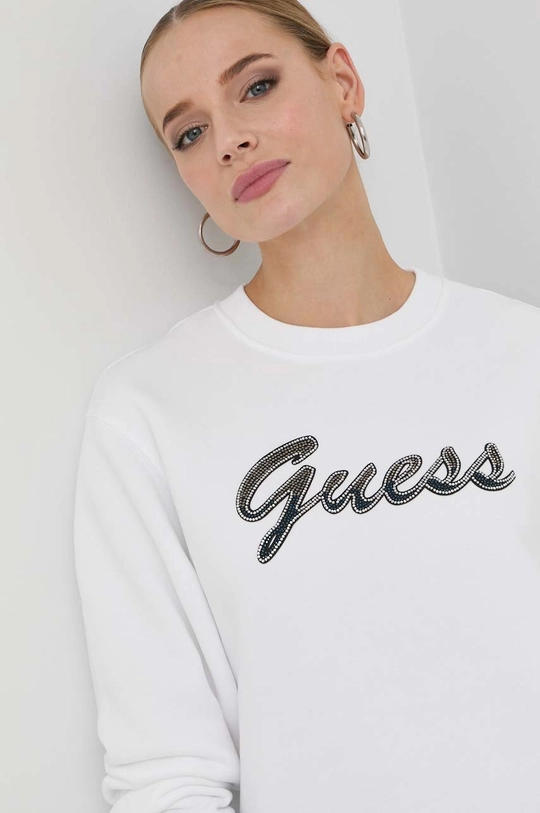 белый Кофта Guess