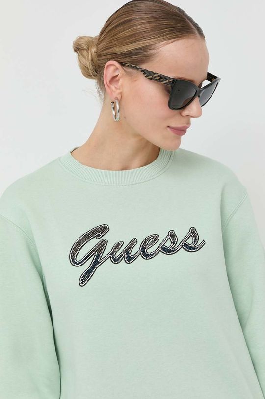 jasny zielony Guess bluza