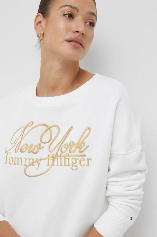 biały Tommy Hilfiger bluza