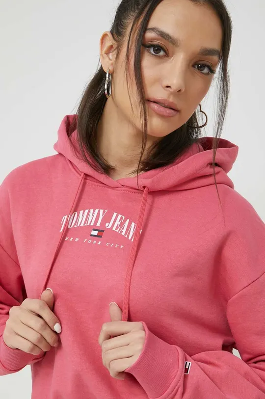 roza Dukserica Tommy Jeans