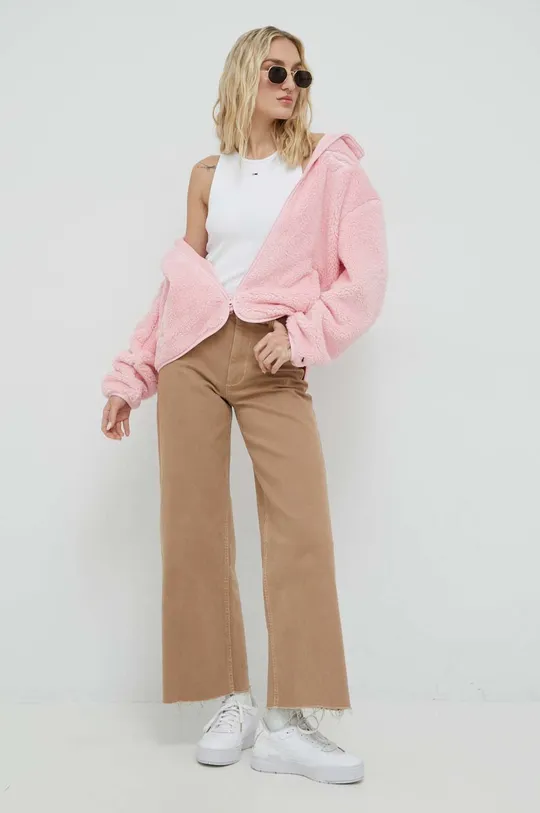 μπλούζα Tommy Jeans ροζ