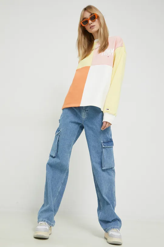 Μπλούζα Tommy Jeans πολύχρωμο