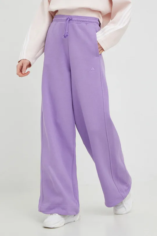 фіолетовий Спортивні штани adidas Жіночий