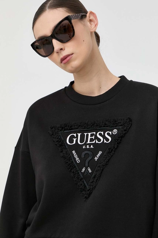 czarny Guess bluza