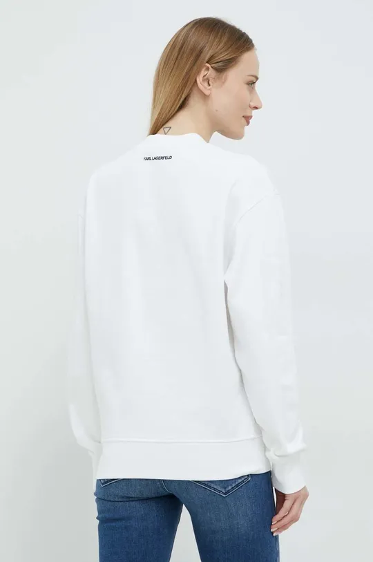 Βαμβακερή μπλούζα Karl Lagerfeld  100% Οργανικό βαμβάκι