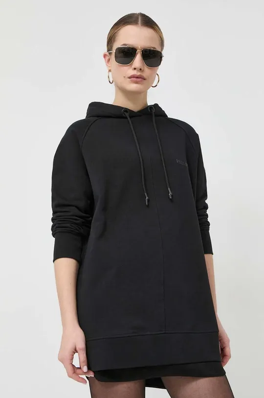 črna Bombažen pulover Patrizia Pepe Ženski