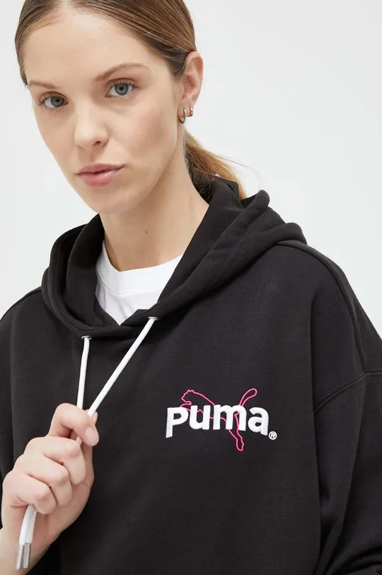 czarny Puma bluza