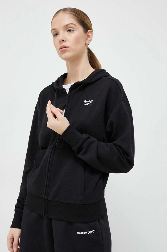 črna Bluza Reebok Ženski