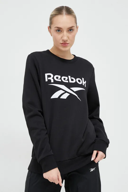 czarny Reebok bluza Damski