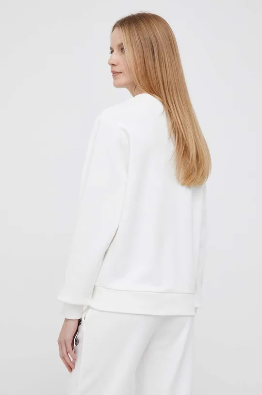 Βαμβακερή μπλούζα Lacoste x Netflix λευκό