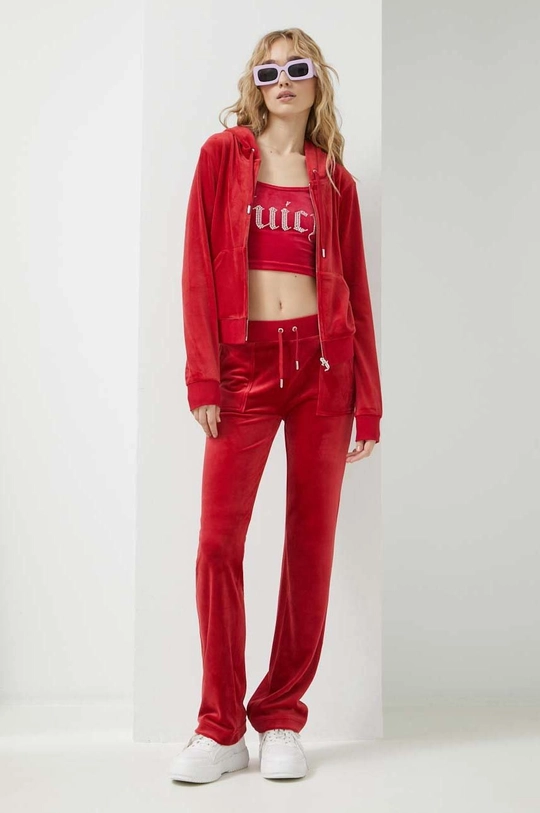 Juicy Couture felpa Robertson rosso