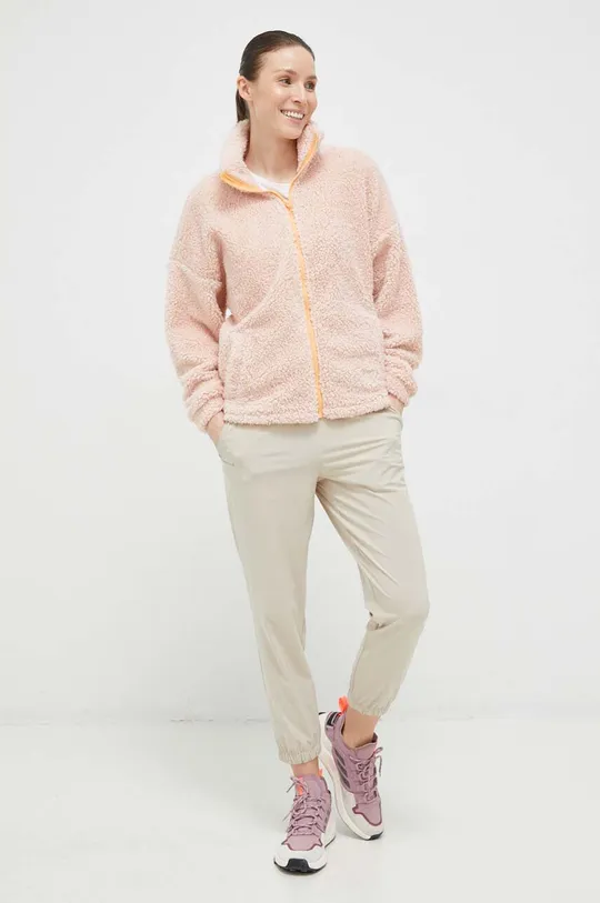 Športni pulover Roxy roza