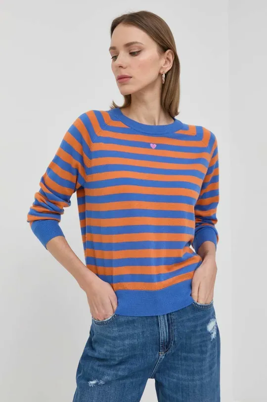 multicolor MAX&Co. sweter wełniany