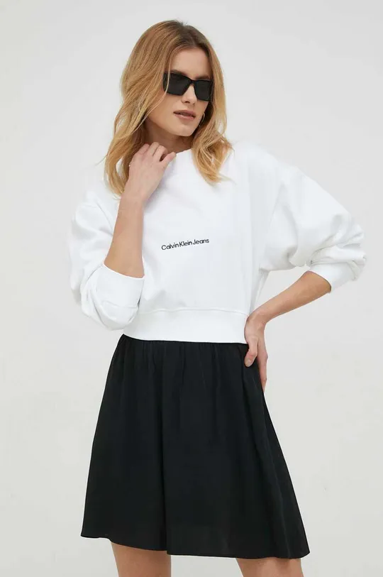 λευκό Μπλούζα Calvin Klein Jeans Γυναικεία