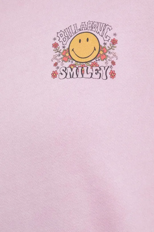 Βαμβακερή μπλούζα Billabong X SMILEY Γυναικεία