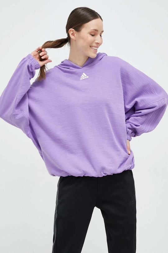 fioletowy adidas bluza Damski