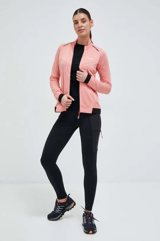 Αθλητική μπλούζα Salewa Pedroc PL 2 ροζ