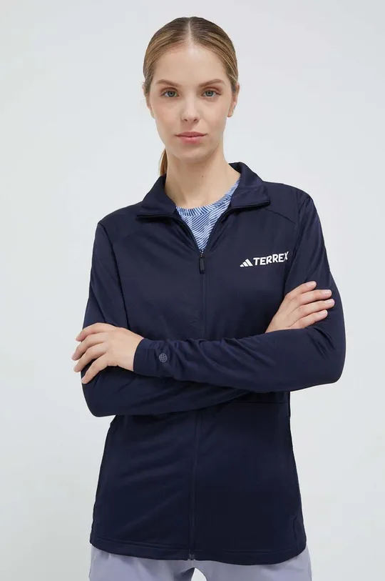 σκούρο μπλε Αθλητική μπλούζα adidas TERREX Multi Γυναικεία