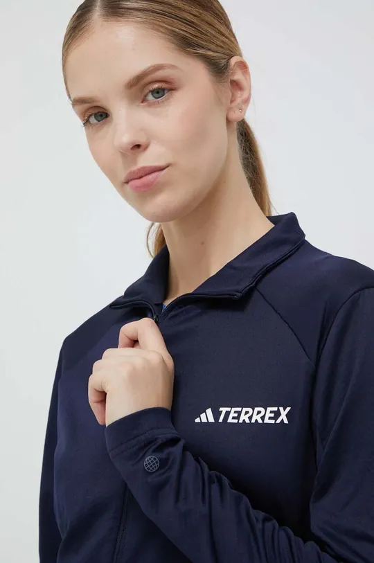 σκούρο μπλε Αθλητική μπλούζα adidas TERREX Multi